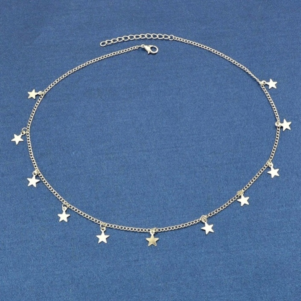 3/$33 Silver Star Necklace - Picture 2 of 6